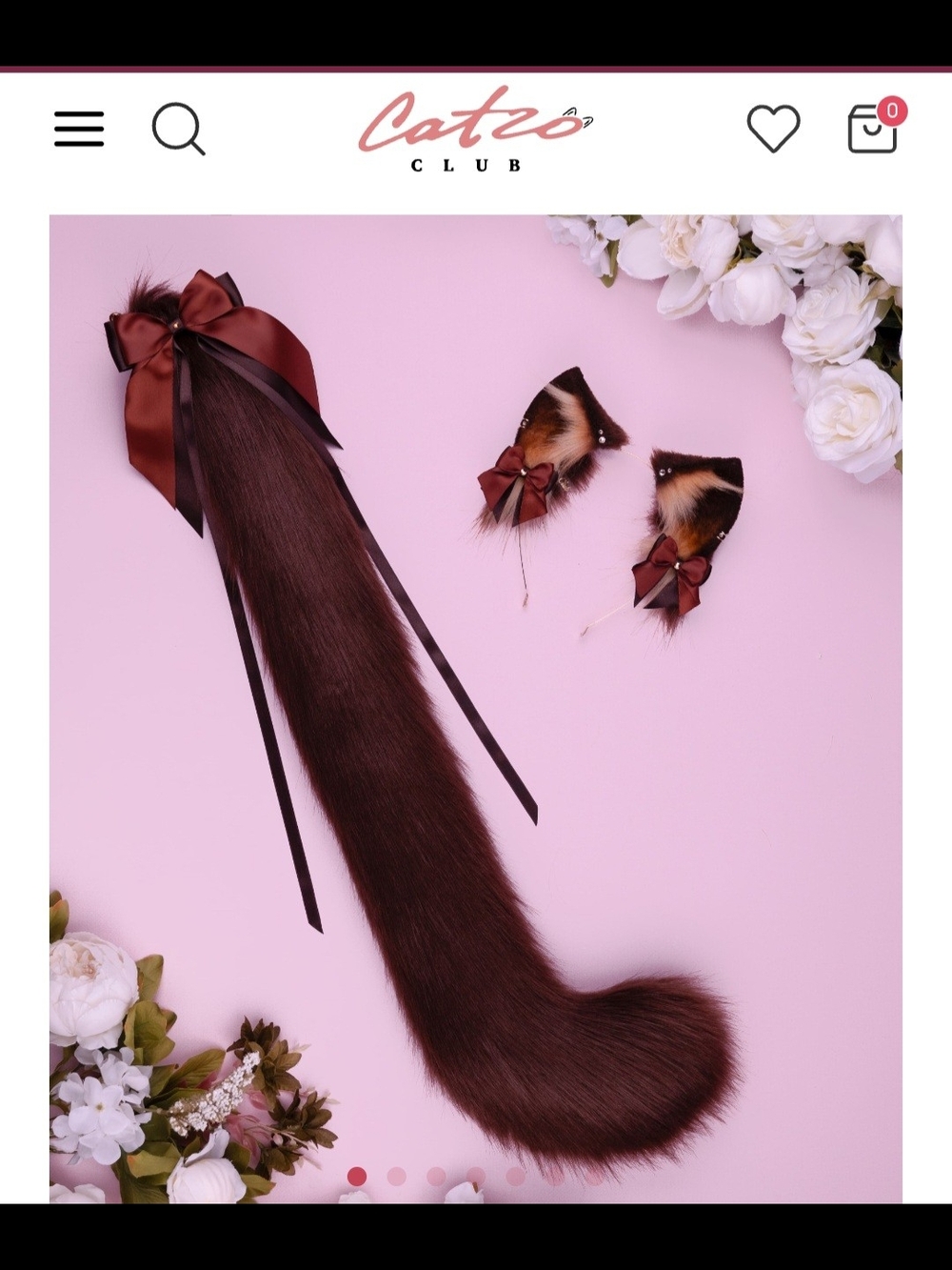 Catzo Club Brown Kitten Set